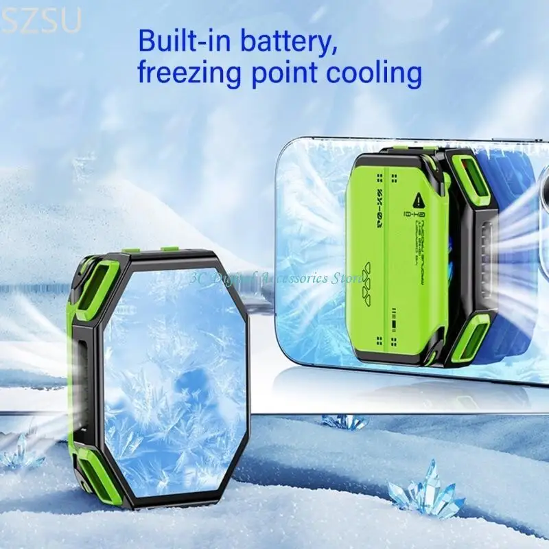 SZSU Coolers Cooling Radiator Radiator Phone Coolers Система радиатор 1800 мАч
