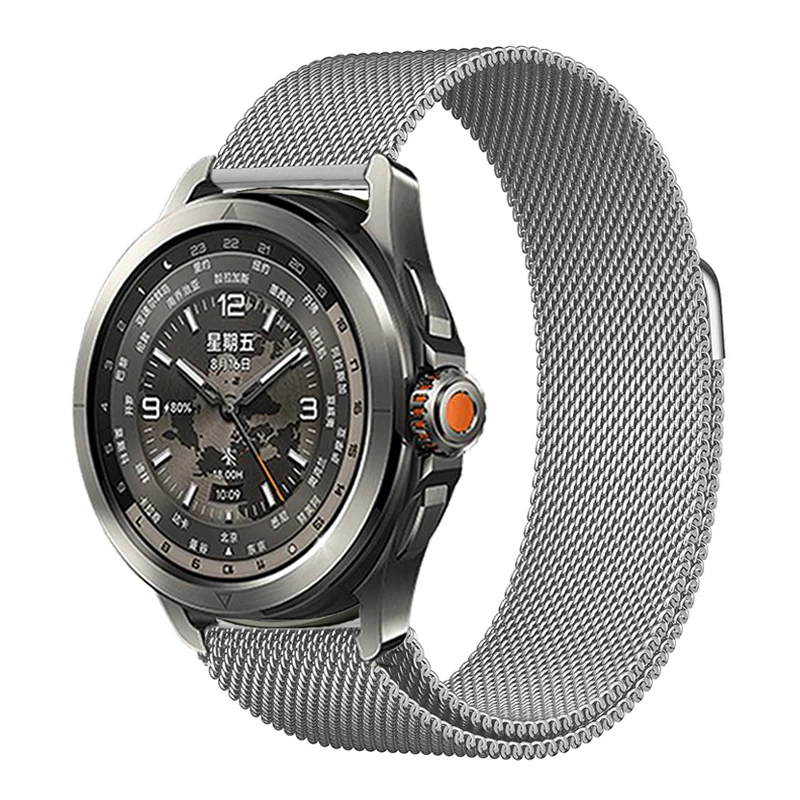 حزام معدني لساعة Xiaomi S4 حزام حلقة مغناطيسي رياضي لساعة Xiaomi S3 S2 أساور لساعة Xiaomi s1 حزام ساعة نشط