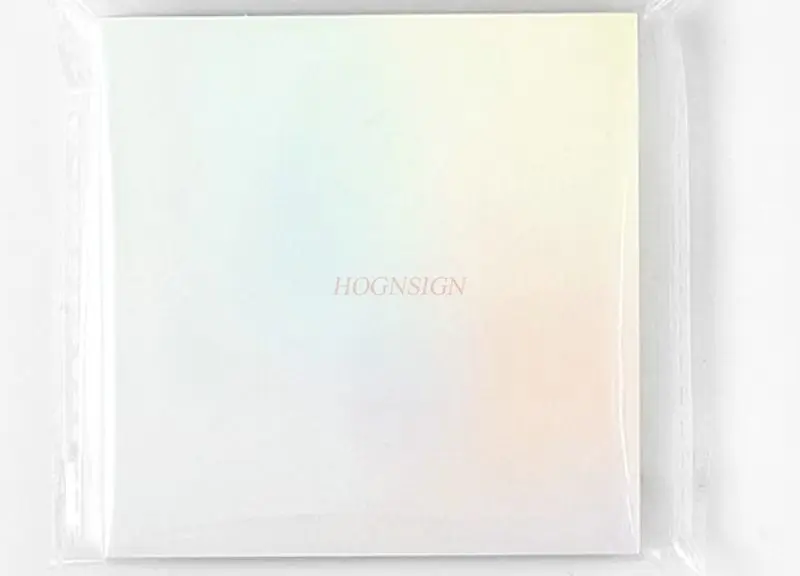 1book Gradient High Beauty Memo Paper Ins Tearable Non Adhesive Convenience Sticker Notebook Material Memo Note Paper