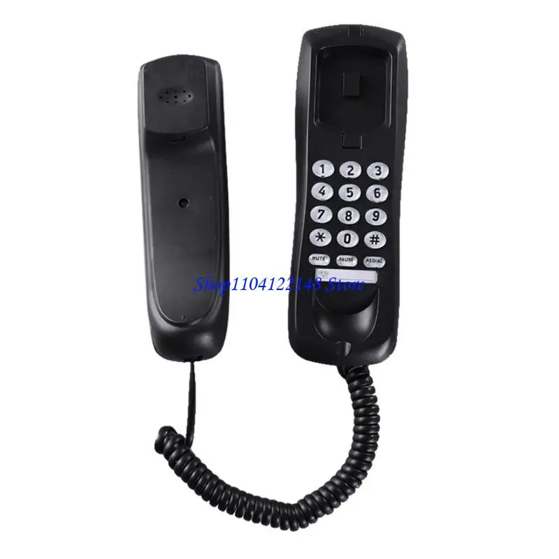 P9FA Landline Telephone with Mute, Pause, and Redial Functions Easy to Install Intelligent Caller Home Phone