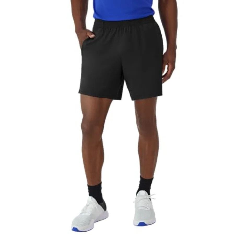 

Mens Moves Performance Shorts Athletic Moisture-Wicking Shorts with Pockets 6" Inseam