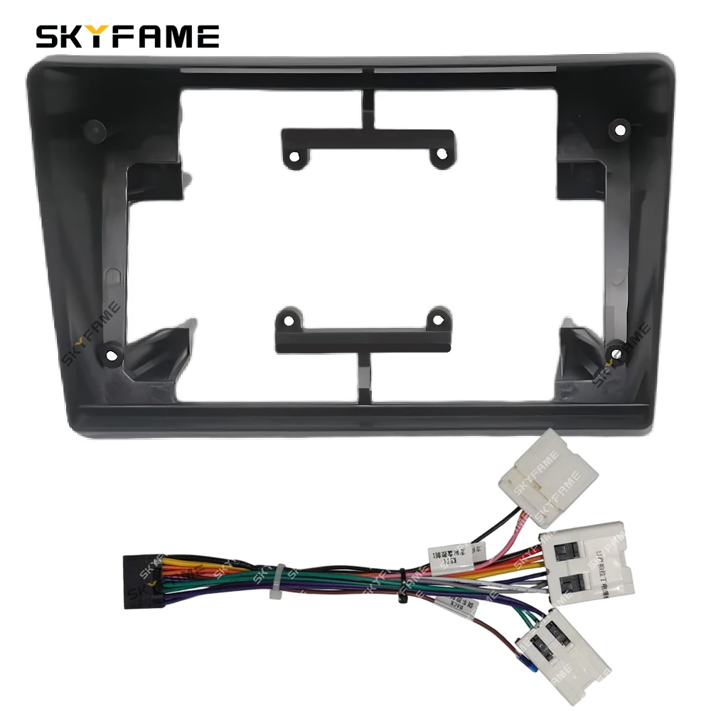 SKYFAME Car Frame Fascia Adapter Android Radio Dash Fitting Panel Kit For Nissan Primera