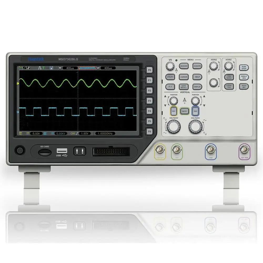 Hantek MSO7084BLG 80MHz 4 Channel Digital  Oscilloscope 2GSa/s Sample Rate PC LDC Display Electric Osciloscopioe