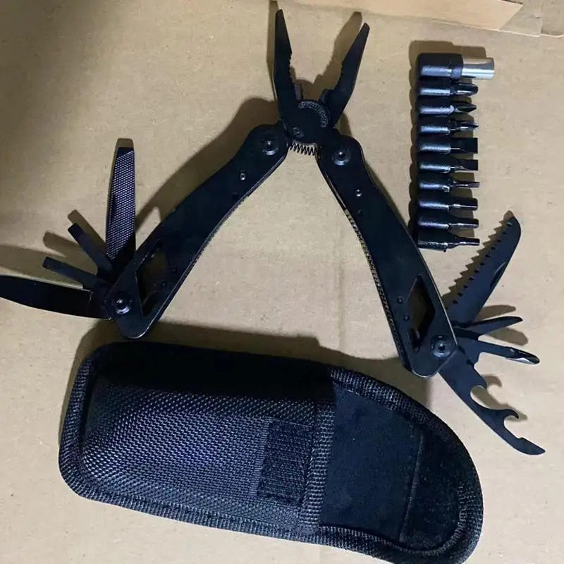 Multitool Pocket Pliers Portable Multitools For Camping Pocket Pliers Avoid Slipping Hand Tools For Outdoor Survival Camping