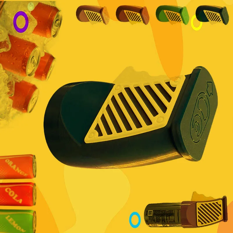 

Открывалка для консервных банок с 3D-печатью, алюминиевая открывалка для банок для напитков, защита рук и ногтей при ваших рамах, папе, брата