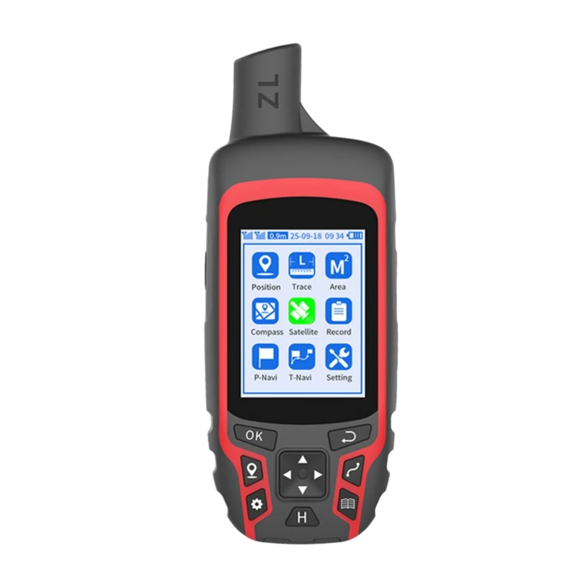نظام تحديد المواقع المحمول A6 للمشي لمسافات طويلة، متعدد GNSS يدعم ملاح GPS القوي، ملاح GPS محمول للتخييم والصيد-A14G