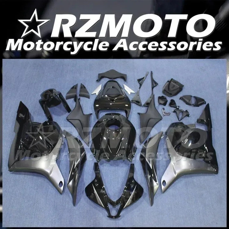 

4Gifts New ABS Fairings Kit Fit for HONDA CBR600RR F5 2009 2010 2011 2012 09 10 11 12 Bodywork Set Custom Black Gray