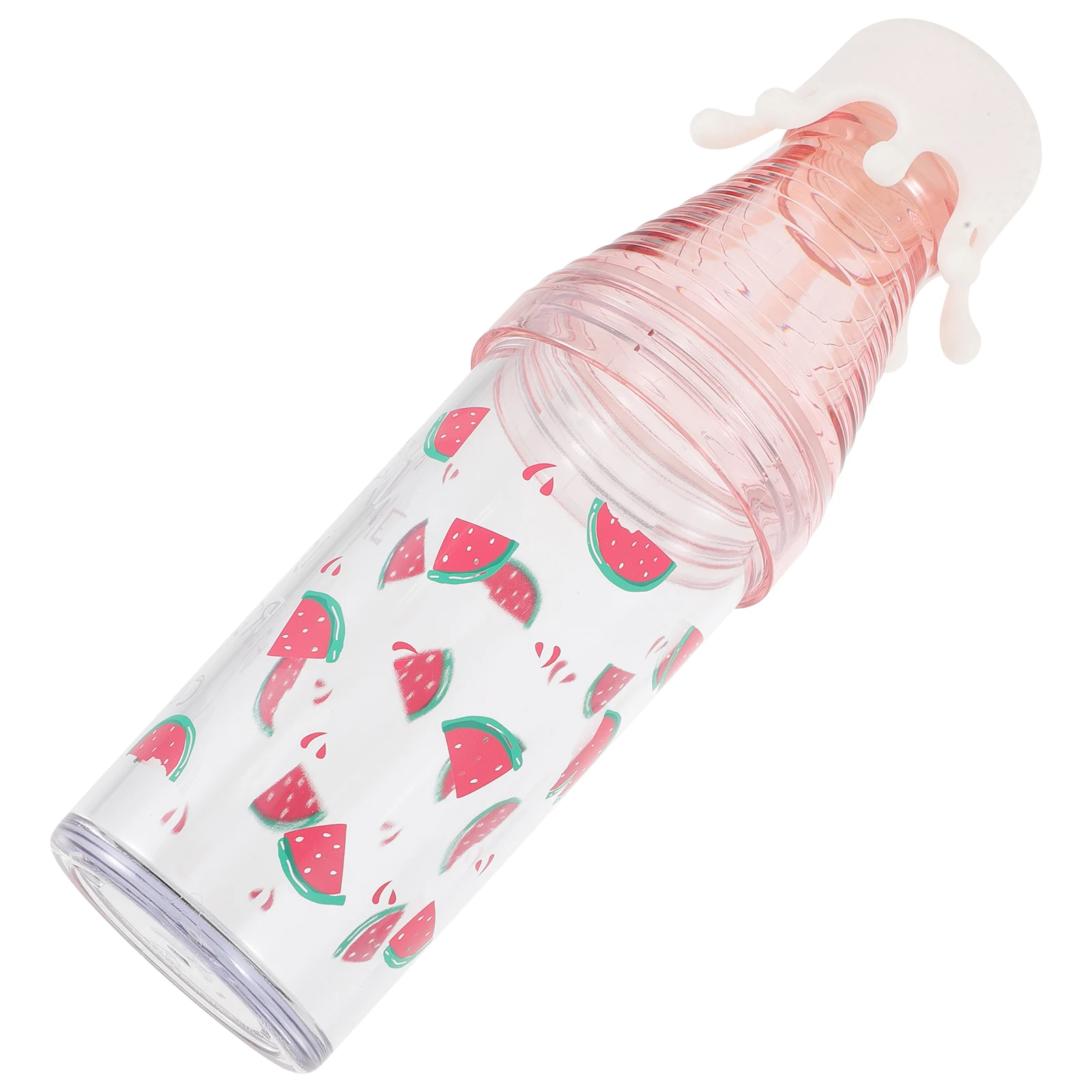 

Bottle Cup Portable Small Plastic Handle Jug for Tea Fitness Travel Sealed Leakproof Container