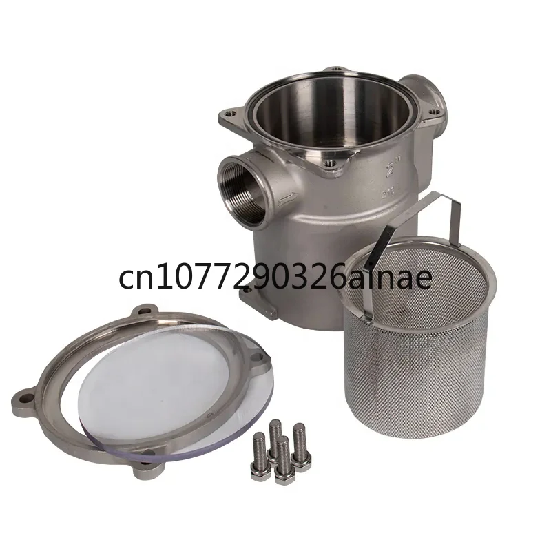 Sea Water Filter Marine Accessories Stainless Steel 304 Marine Sea Water Filter Type a