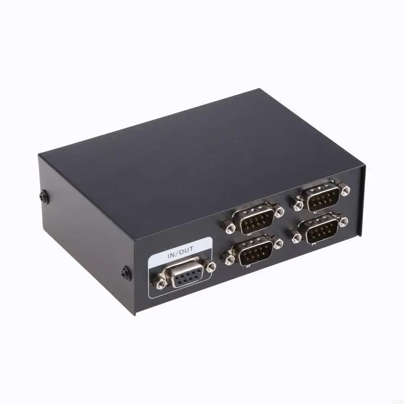 

LX0B 4 Port 9 Pin Serial Sharing RS232 Switch Ethernet Switcher Box