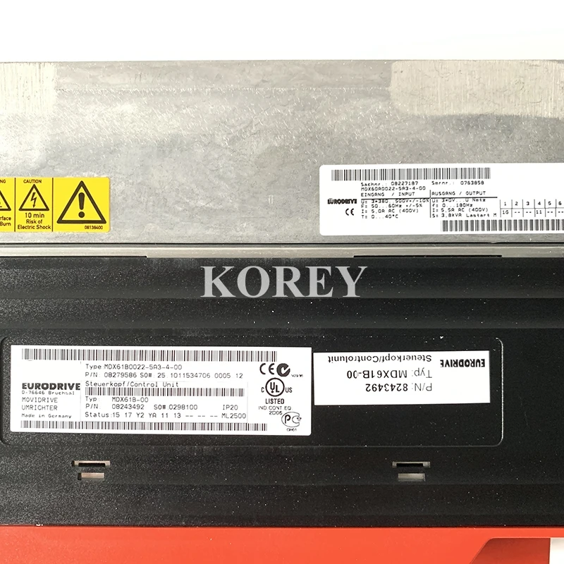 Eurodrive Driver MDX61B0005-5A3-4-00 MDX61B0007-5A3-4-00 MDX61B0015-5A3-4-00 MDX61B0022-5A3-4-00