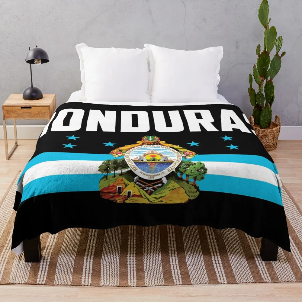 Honduras Flag Honduras Diaspora Honduras Day Throw Blanket Thins heavy to sleep Blankets