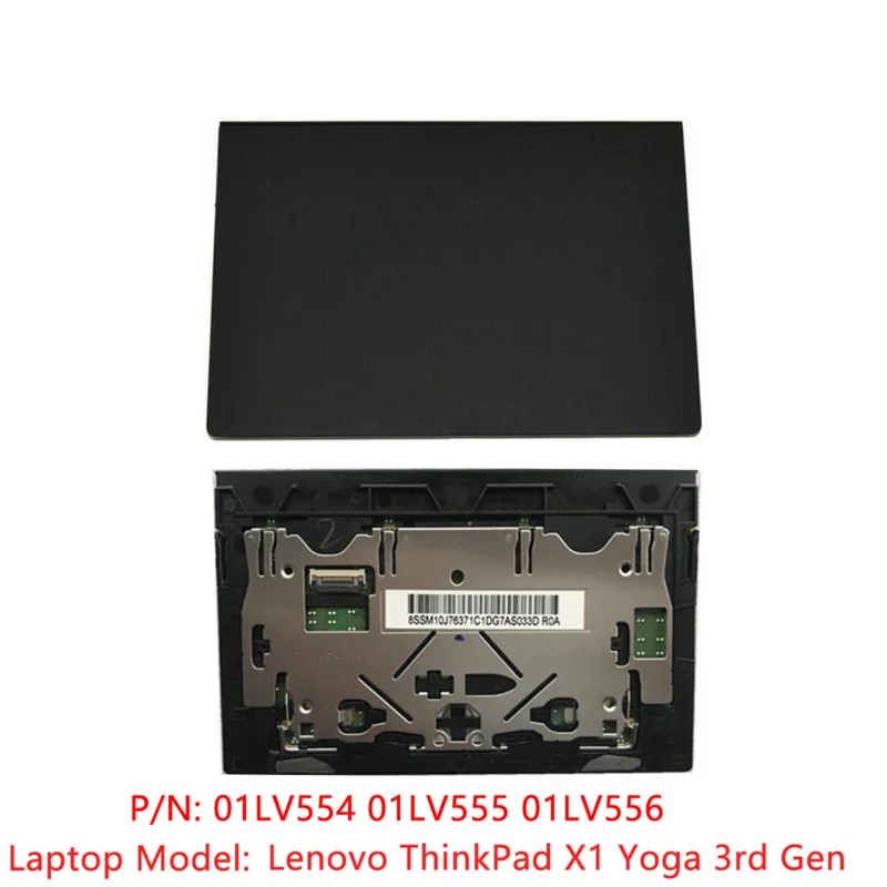 New 01LV554 For Lenovo Thinkpad X1 Yoga 3rd Gen Touchpad Clickpad Trackpad BLACK