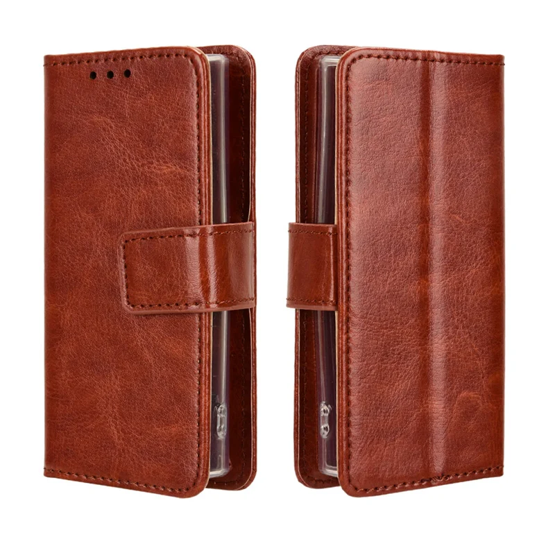 Funda de lujo para Nokia 105 4G 2023, Mini funda de cuero con tapa tipo billetera para teléfono Nokia 105 4G 2023, carcasa protectora de TPU suave