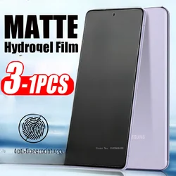 3-1Pcs Clear Matte Hydrogel Film for Realme 12 11 10 Pro Plus Full Cover TPU Screen Protector on Realme11 Pro+ 10 Pro Neo6 SE