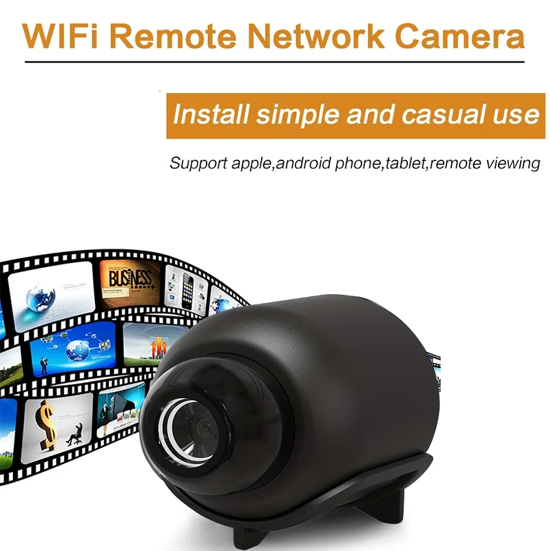 X5 Mini 1080P Wireless Surveillance Camera Night Vision Motion Detection Lightweight Portable Home Security Camera
