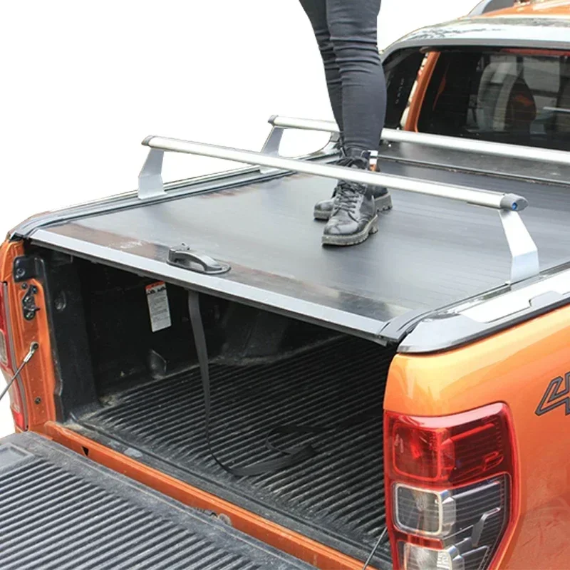 ODM Retractable Truck Bed Manual Pickup Tonneau Roll Up Cover For 2009-2020 Dodge Ram1500