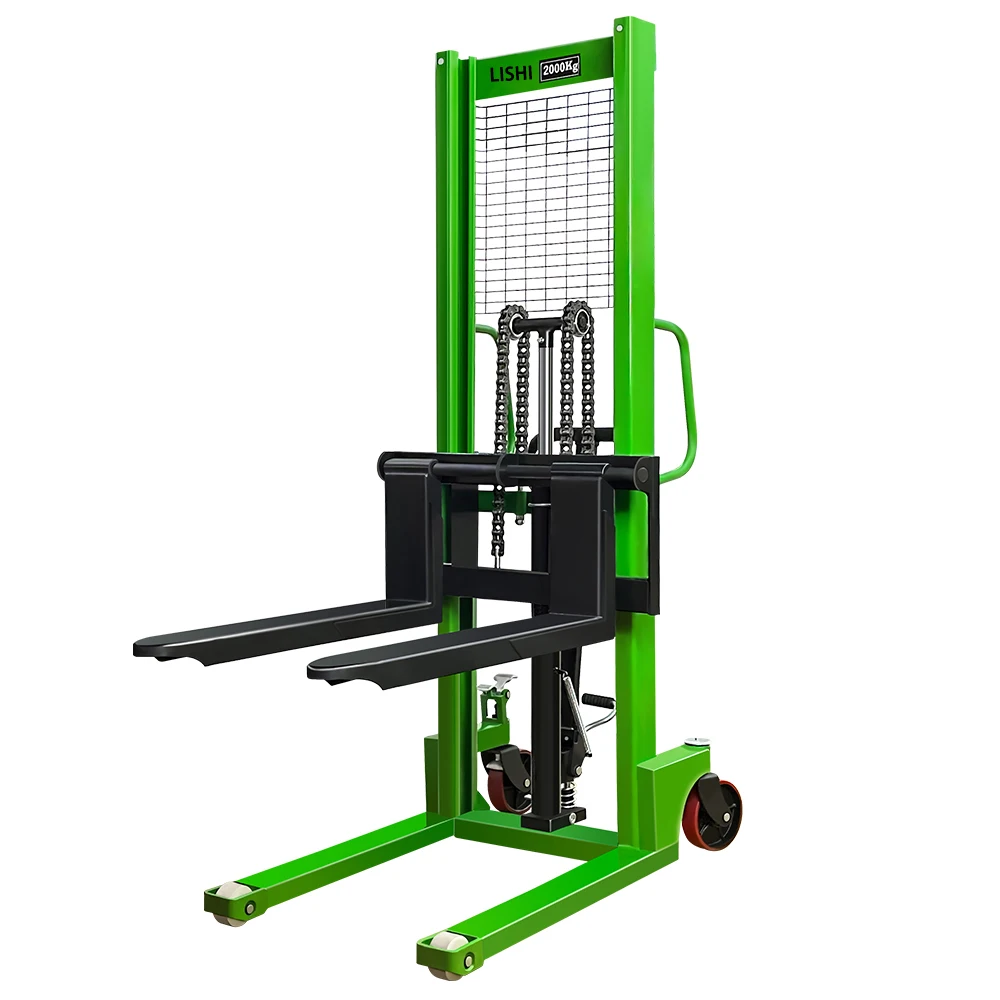 

Manual Stacker 3000kg Hand Pallet Hand Forklift Lifter Machine Customized Stacker