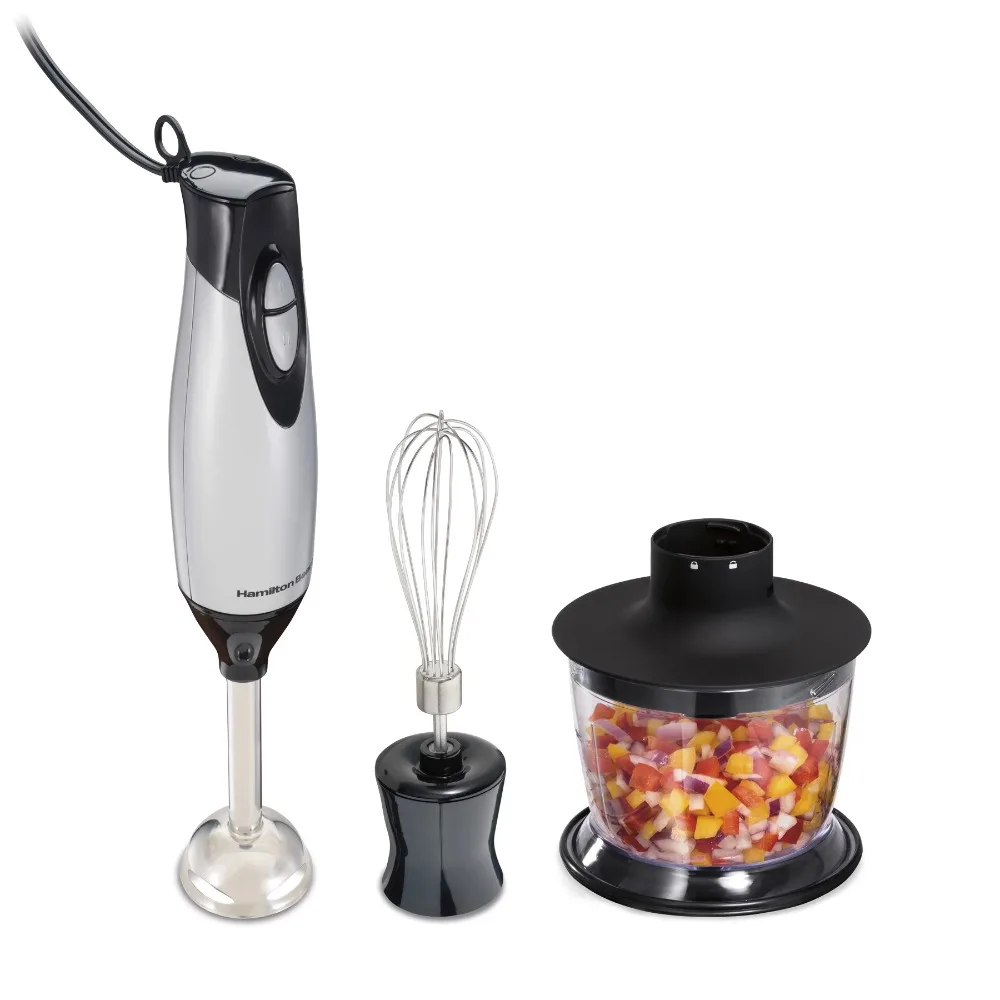 

4-in-1 Electric Immersion Hand Blender with Blending Wand