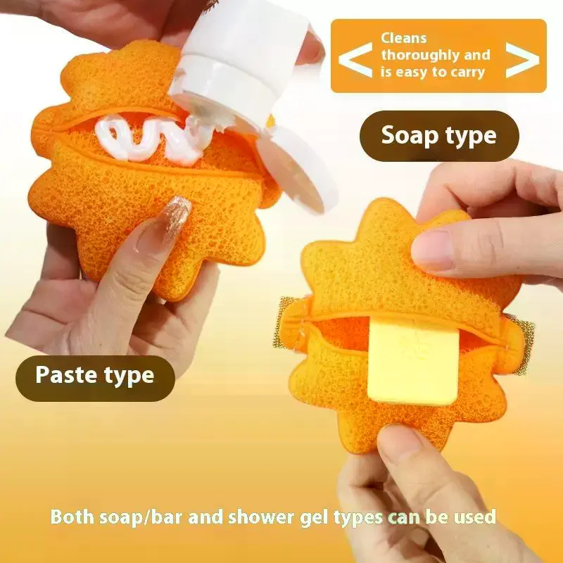 Gąbki do oczyszczania twarzy Głęboko oczyszczające złuszczające płatki do demakijażu Masaż twarzy SPA Kosmetyczne płatki do usuwania makijażu Miękkie narzędzia do mycia twarzy