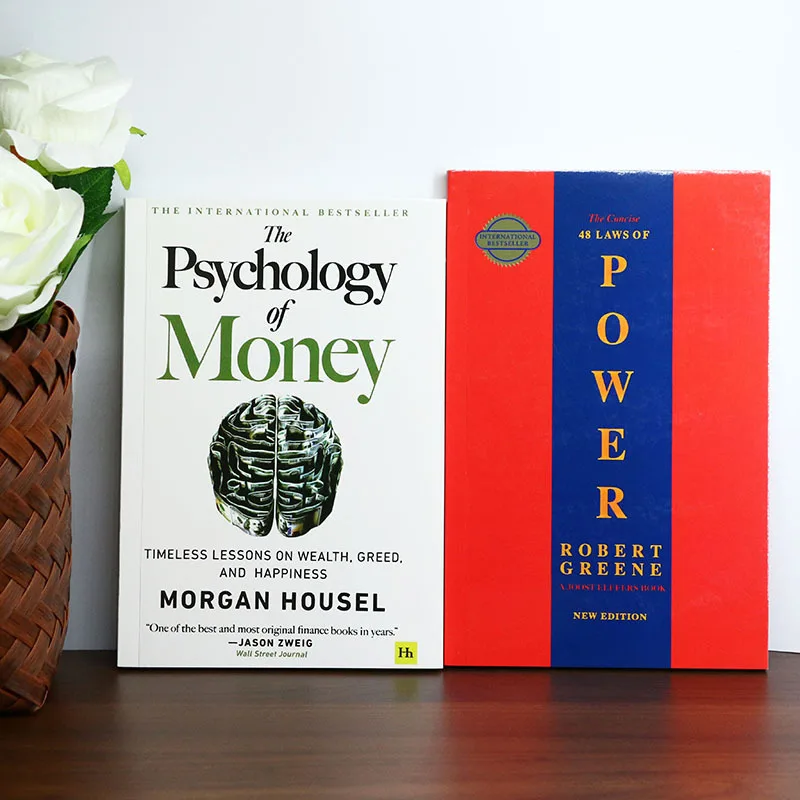 

《Психология денег》+ 《Лаконичный 48 законов силы》Получшение свои финансовые IQ Вневременные уроки за богатством, жакшее счастье.