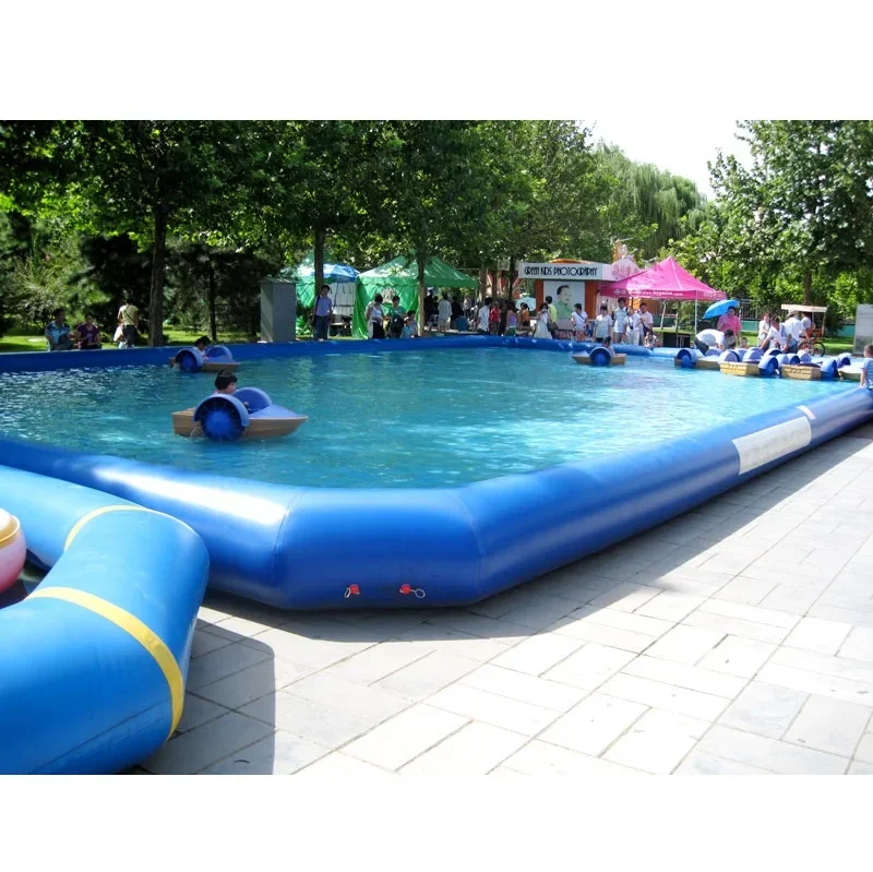 Hot Selling commercial grade pvc cheap price kids inflatable water play swimming pool for water ball/roller for sales