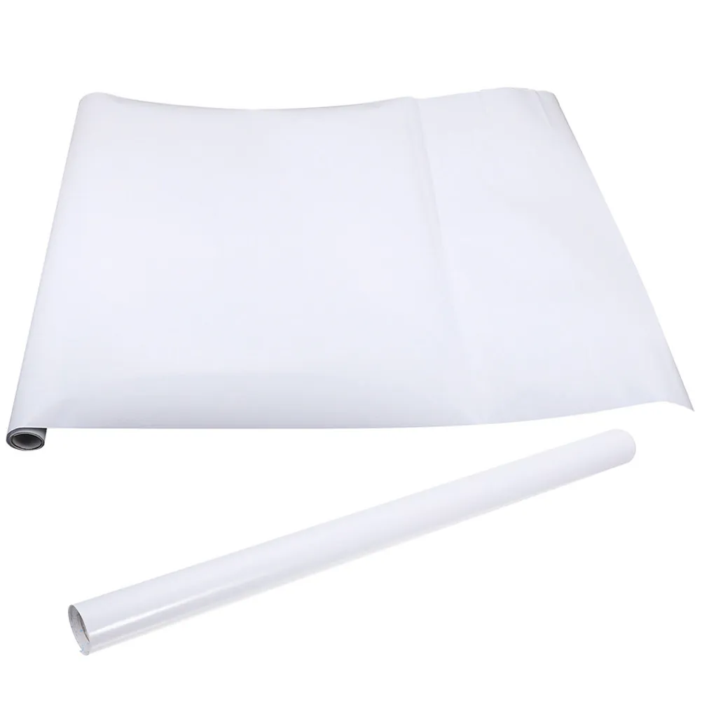 1Set Blackboard Wall Sticker Dry Erase Sheet Whiteboard Reusable Writing Board Practical Drawing Board for School Home