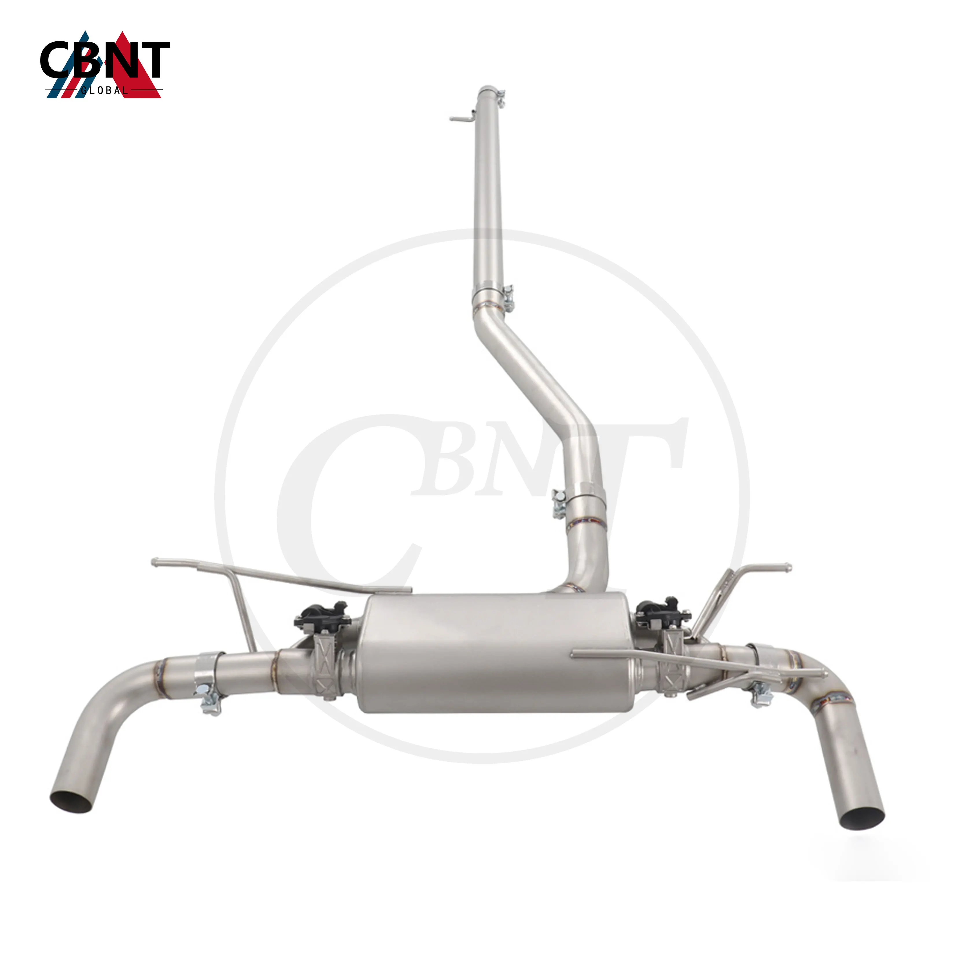 

CBNT Exhaust-pipe with Valve Muffler High Quality SS304 Valved Catback Exhaust System for Range Rover Evoque 2.0T