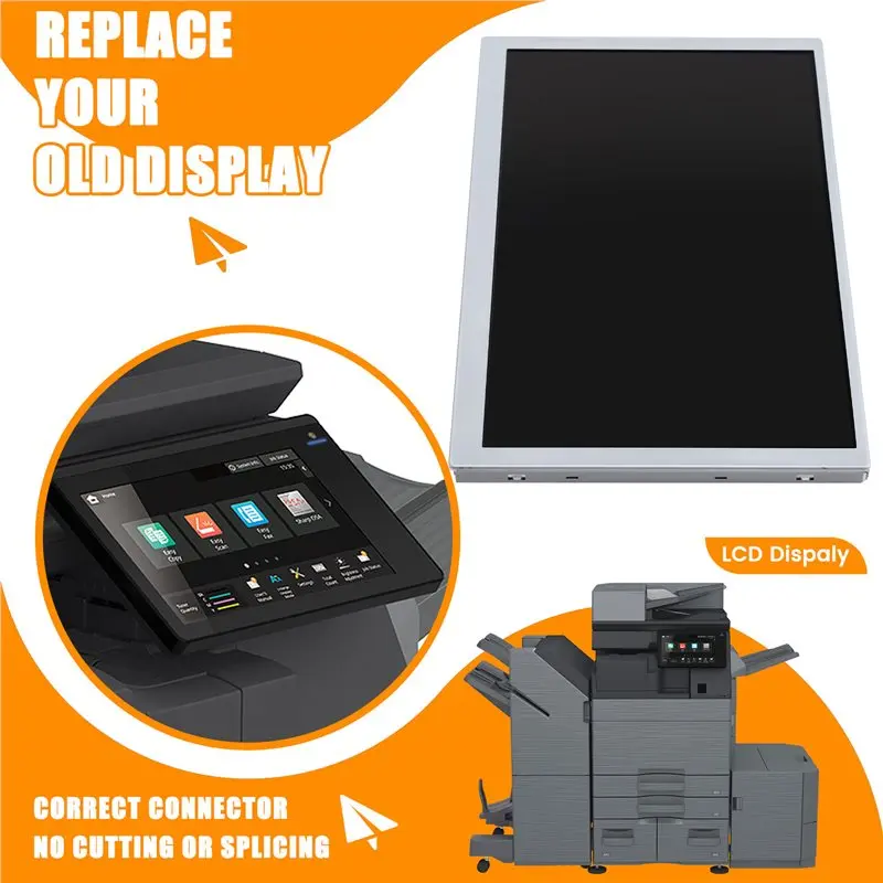 A99F-8-Inch LCD Display Panel LQ080Y3LW01 LQ080Y3LW01A Central Control Navigation Display Screen For Sharp