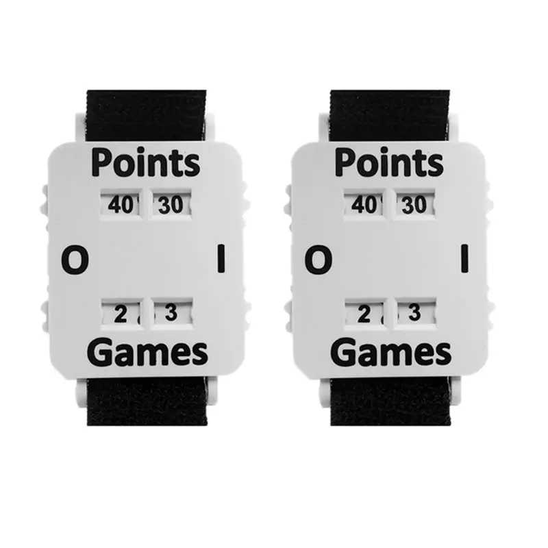 

[NEW!ABKG】 Tennis Scoreboard With Adjustable Wristband-Wrist Counter For Adults, Score Keeper Wristband For Outdoor Scorekeeper