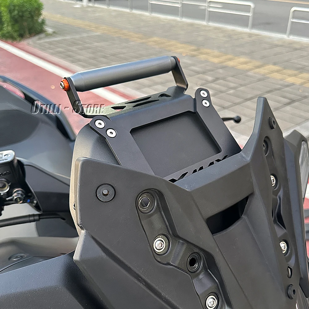 X-MAX300 2023 Motorcycle Accessories Wireless Mobile Phone Charge Holder GPS Navigation Bracket For Yamaha X-MAX 300 XMAX 300