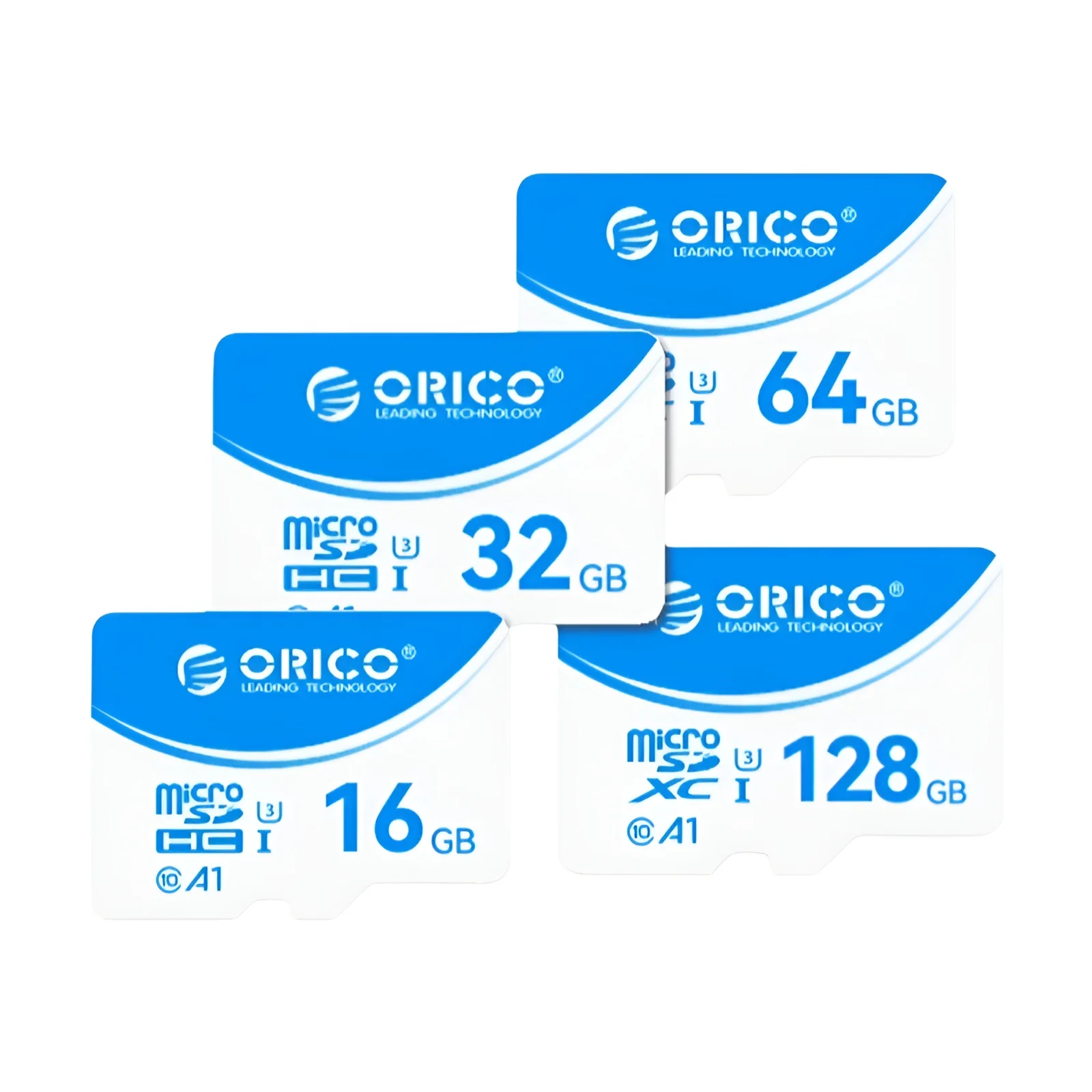 ORICO Cartão Micro SD Cartão de Memória TF 16GB 32GB 64GB 128GB A1 U3 Class10 V10 para Câmera/Drone/Dash Cam