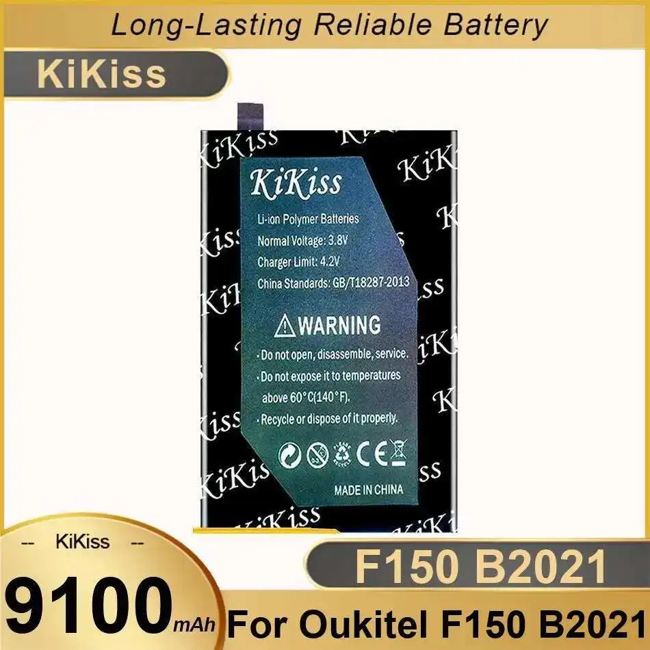 

9100Mah Long-Lasting Performance Mobile Phone Battery For Oukitel F150 B2021