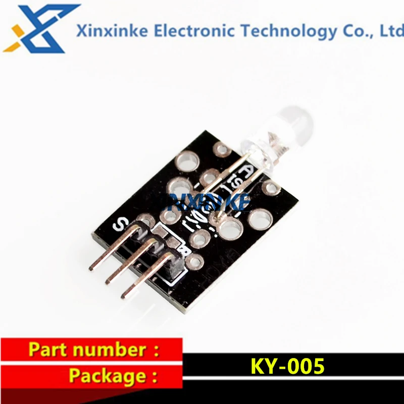 10PCS KY-005 3pin Infrarot Emission Sensor Modul KY005