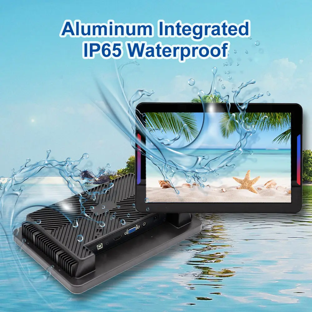 21.5 27 32 43 55 Inch Touche Display Interact Monitor Multi Points Capacitive Touch Marine Navigation Display with USB VGA Table