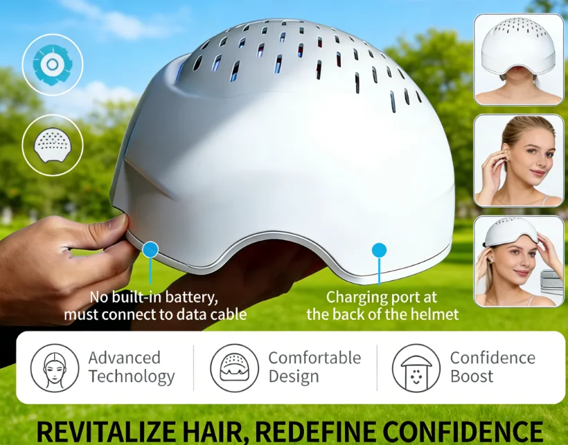 

НОВЫЙ Лазерный шлем для роста волос COZING-C300, 6750 мВт, 90 лазеров, 210 светодиодов, для терапии кожи головы, восстановления роста волос, против выпадения волос