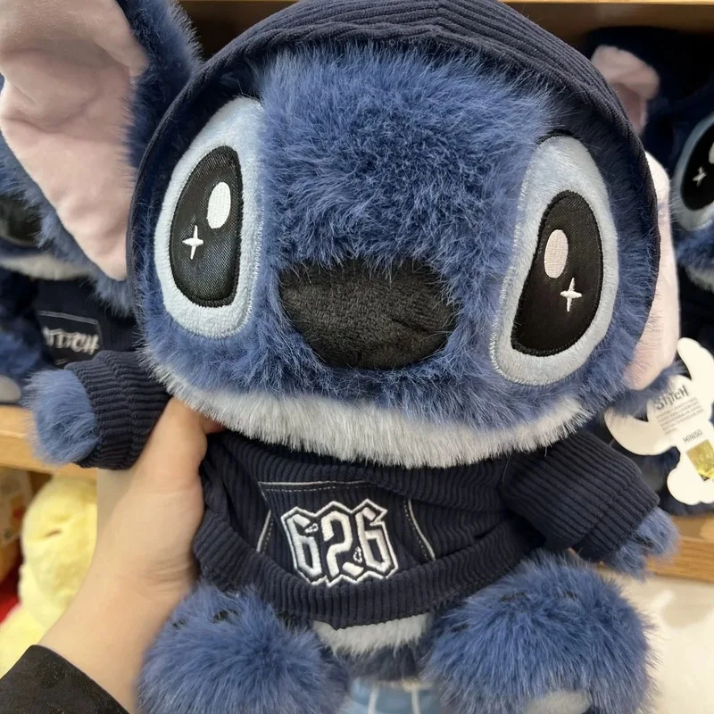 Nowa maskotka Steiff Stitch z 2025 roku, pluszowa zabawka w ubraniach, poduszka Steiff, poduszka dla dzieci, pluszaki, miękkie zabawki, prezenty