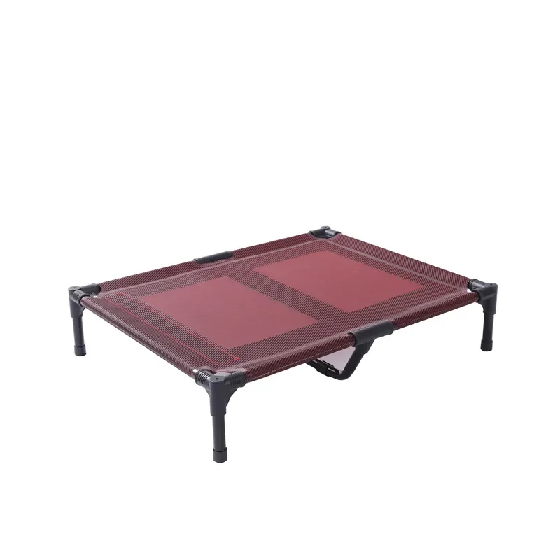 Elevated Cooling Metal Frame Pet Dog Bed Crib