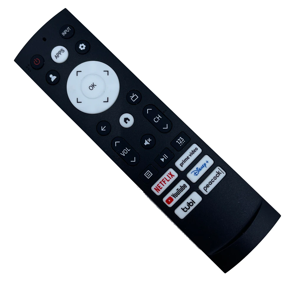 Replacement Remote Control for Hisense Android/Laser/VIDAA TVs, ERF3A90 for Hisense UHD 4K ULED Google TVs NEW DESIGN