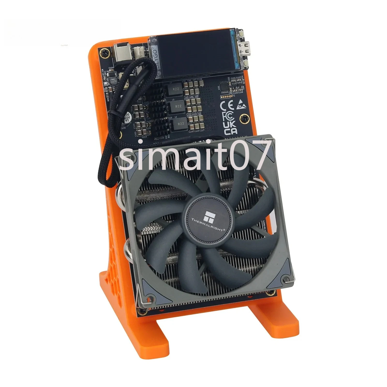 NerdQaxe ++ 4.8TH/s 80W Bitcoin Miner مفتوح المصدر Home ASIC Miner BTC Wifi Connection فقط