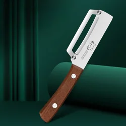 Sugarcane Paring Knife High Appearance Kitchen Special Wooden Handle Paring Knife Fruit Planer Household Thick Scraping Tools