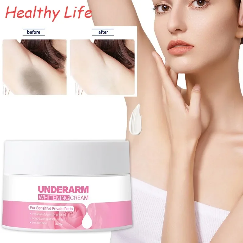 

Private Parts Underarm Bleaching Cream Brighten Butt Knee Lightening Serum Inner Thigh Intimate Parts Dark Skin Brightening Care