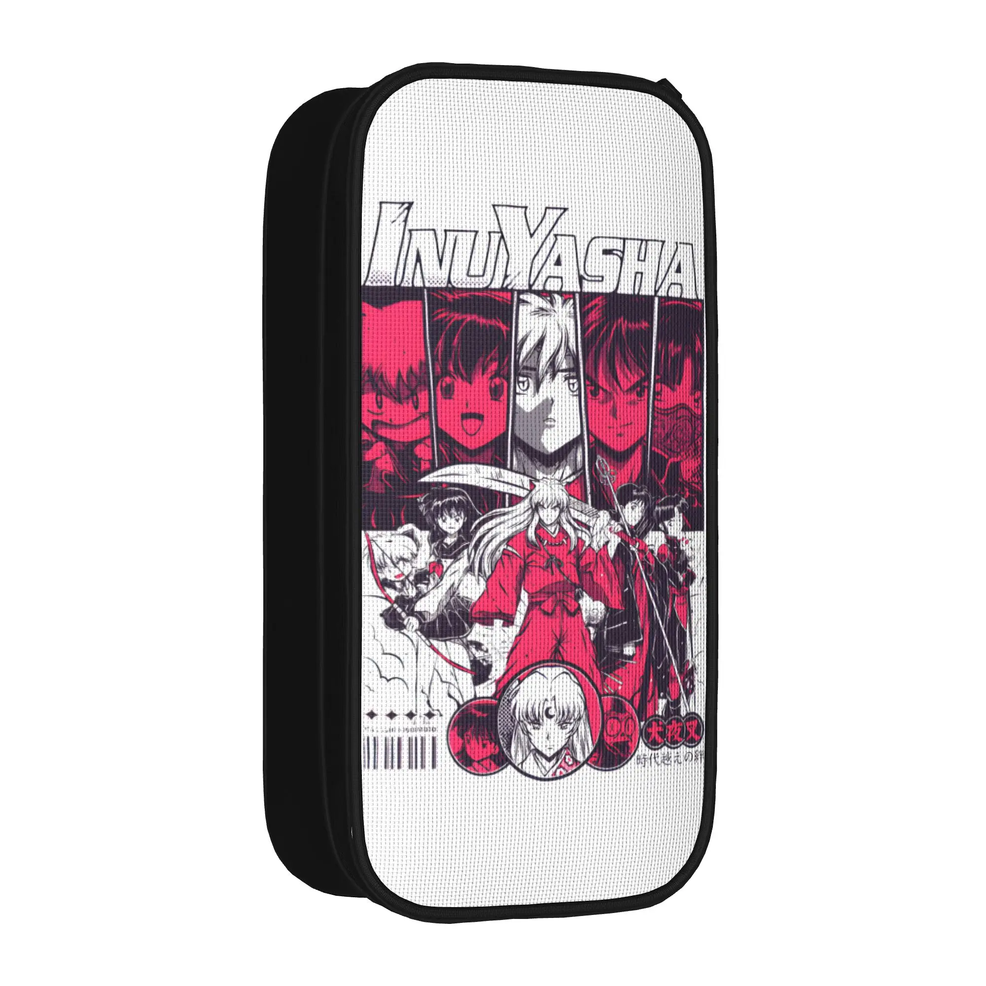 Inuyashas Kagome Japanese Anime Pencil Cases Lovely   Pen Bags Girl Boy Large Storage School Supplies Zipper Pencilcases view 3