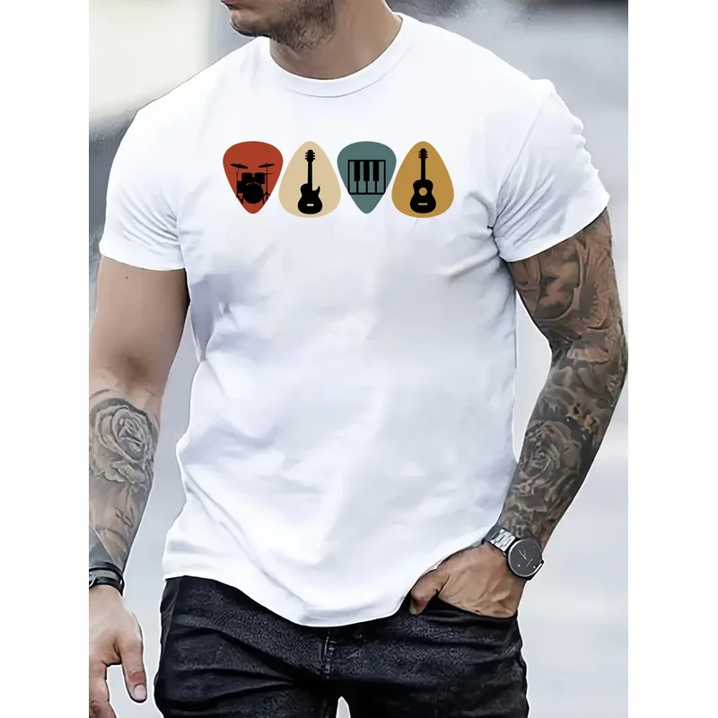 Men's T-shirt, New Men's Summer Short-sleeve