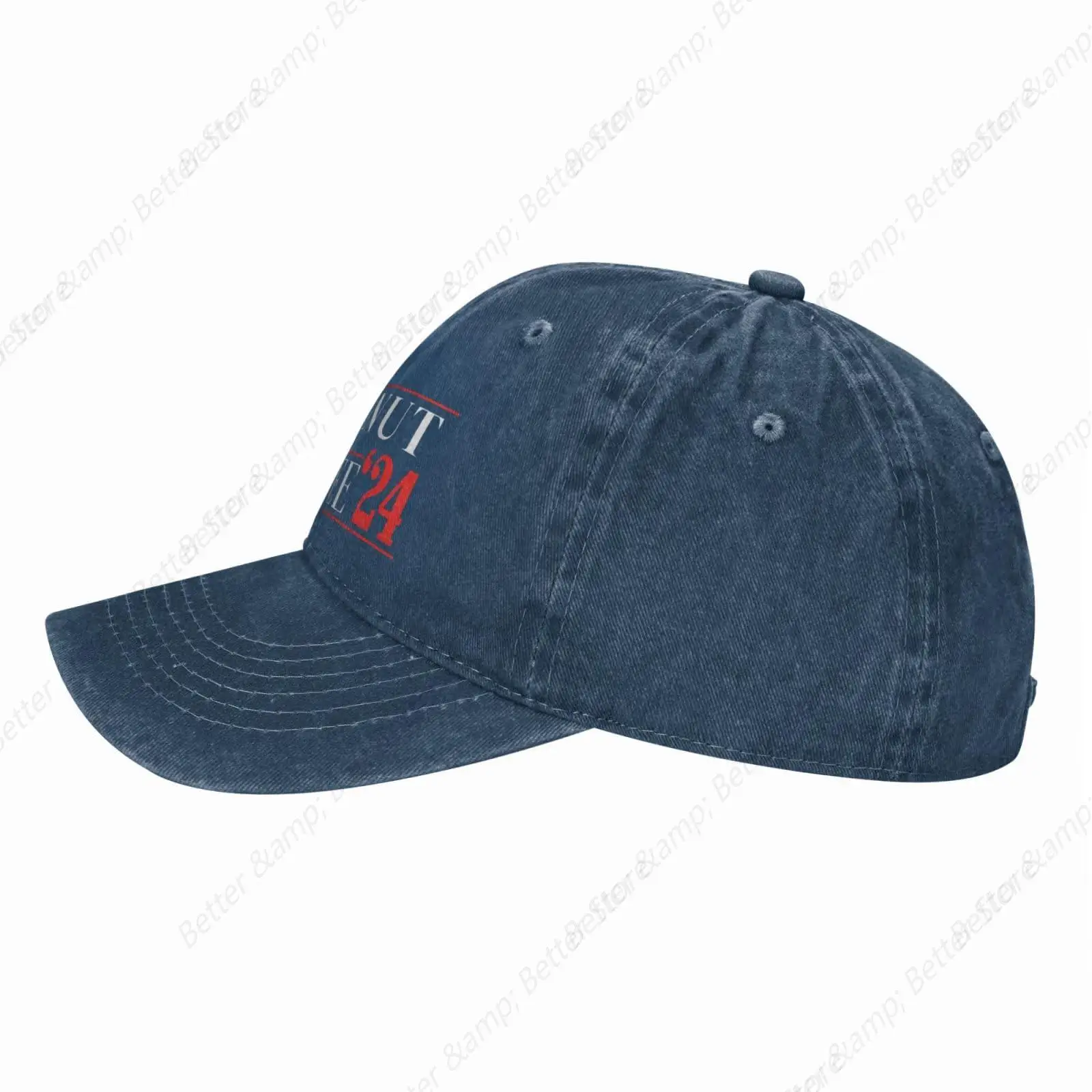 Coconuts Tree Patriotic Kamala Harris 2024 Hat Vintage Washed Cap Men Women Believe we can together do something great Sun Hats