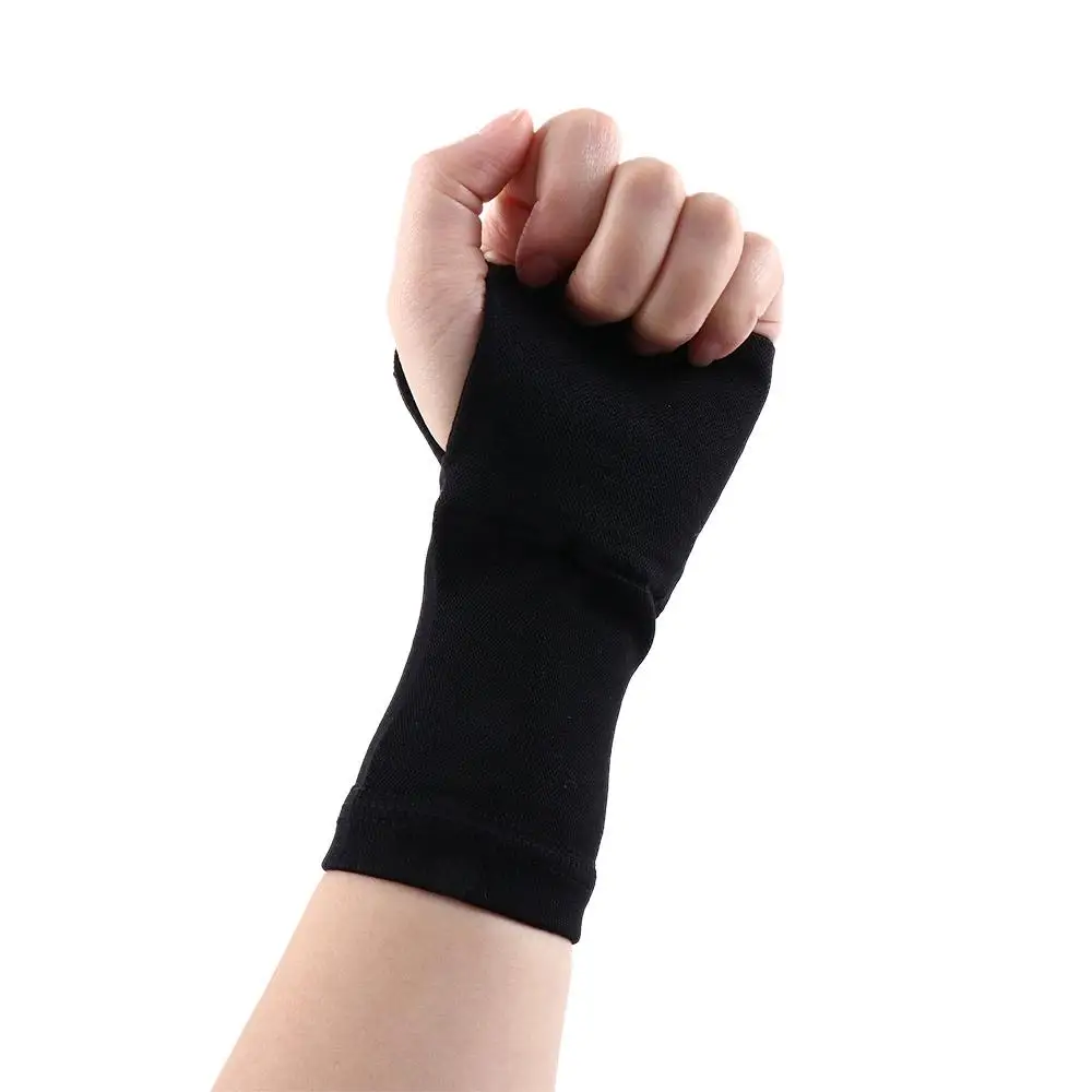 

Nylon Elastic Sprain Strain Carpal Tunnel Compression Sleeve Wrist Strap Wrist Support Brace Gloves Support Gloves Arthritis