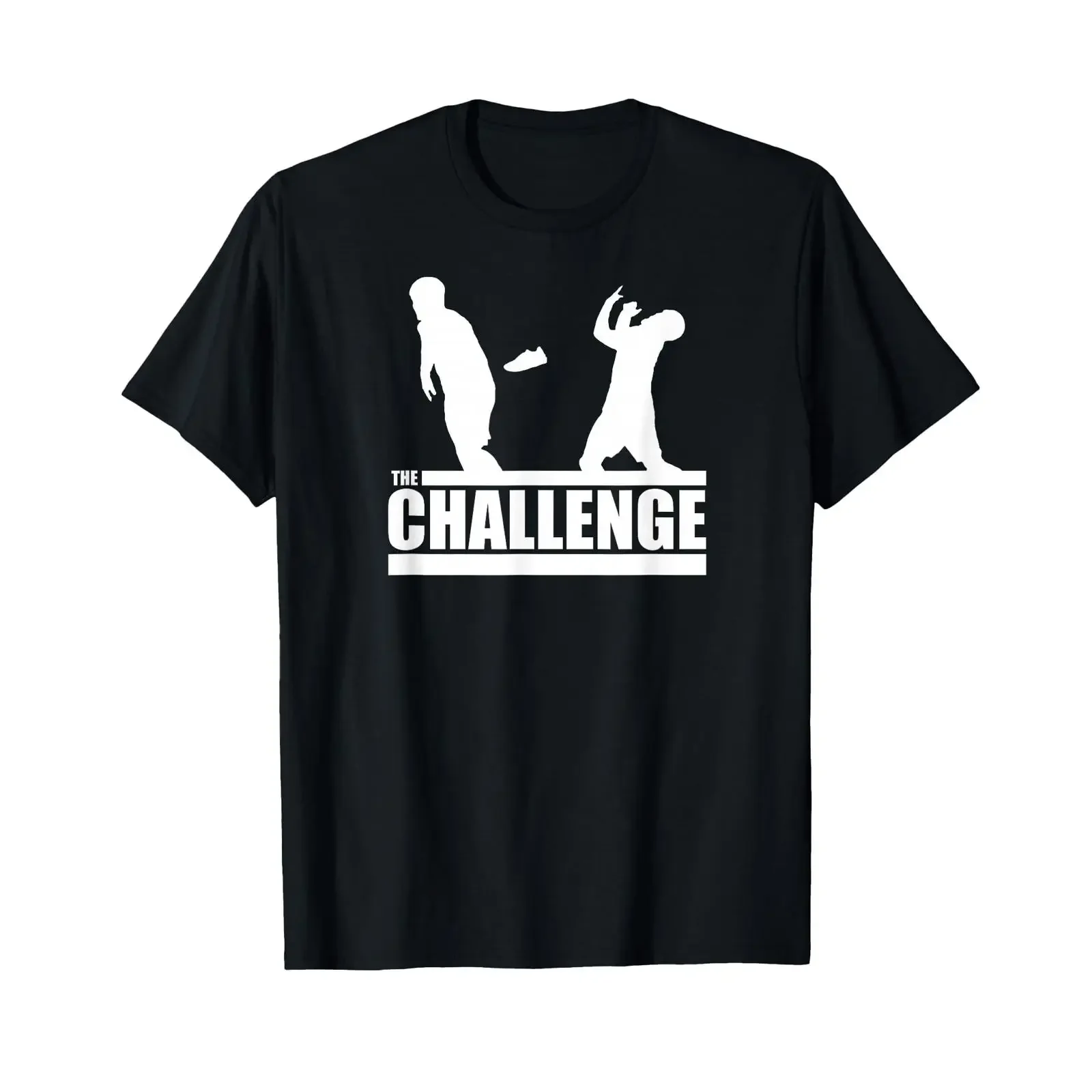 The CT Wes Challenge Who Throws a Shoe T Shirt vintage Washed Unisex Versatile Stylish Slightly Top For Everyday Wear graphic