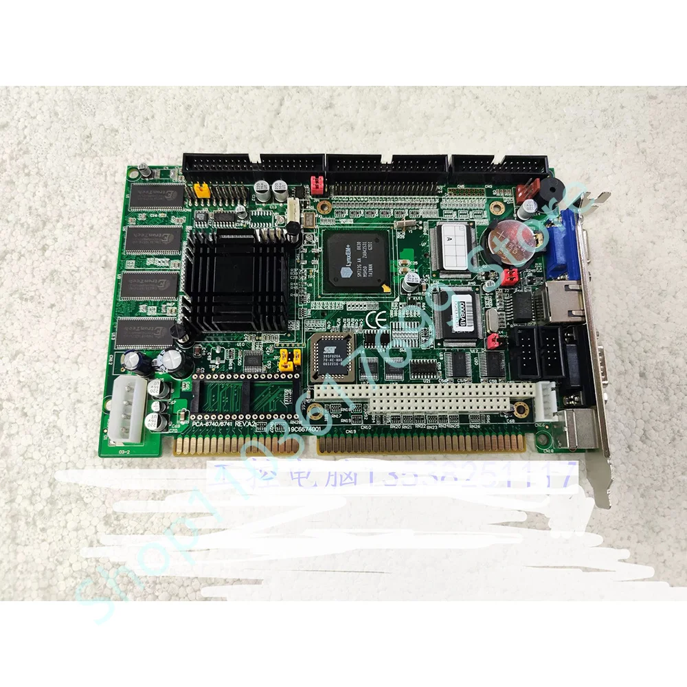 

Высоконадежная промышленная материнская плата ISA Half-Length Card PCA-6740F/6741 REV.A2