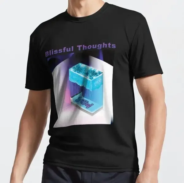 Best Design Blissful Thoughts Active T-Shirt S-3XL Made in USA Comfort