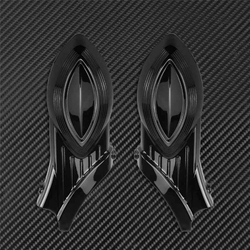 2Pcs Motorcycle Black Rear Swingarm Trailing Caps Axle Nut Covers Cap ABS Plastic For Indian Scout 2015-2016 Models